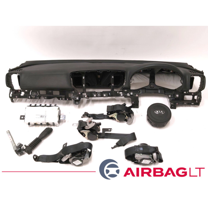 KIA SPORTAGE (QL, QLE) Panelė, saugos diržų, vairo, keleivio  oro pagalvių komplektas